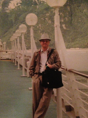 My dad in Alaska 2000